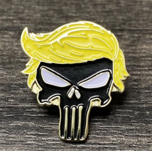 Load image into Gallery viewer, Trump Punisher Flag + Trump USA Punisher Flag + Trump Punisher Pin Bundle