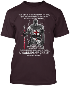 Child of God, Warrior Of Christ Shirt