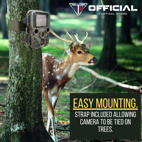 HD Trail Camera with Night Vision Mode