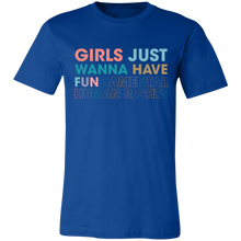 Load image into Gallery viewer, Girls Just Wanna Have Fundamental Human Rights Unisex T-shirt