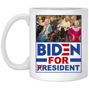 Biden for Resident 11 oz. White Mug