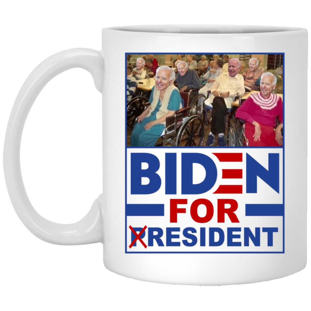 Biden for Resident 11 oz. White Mug