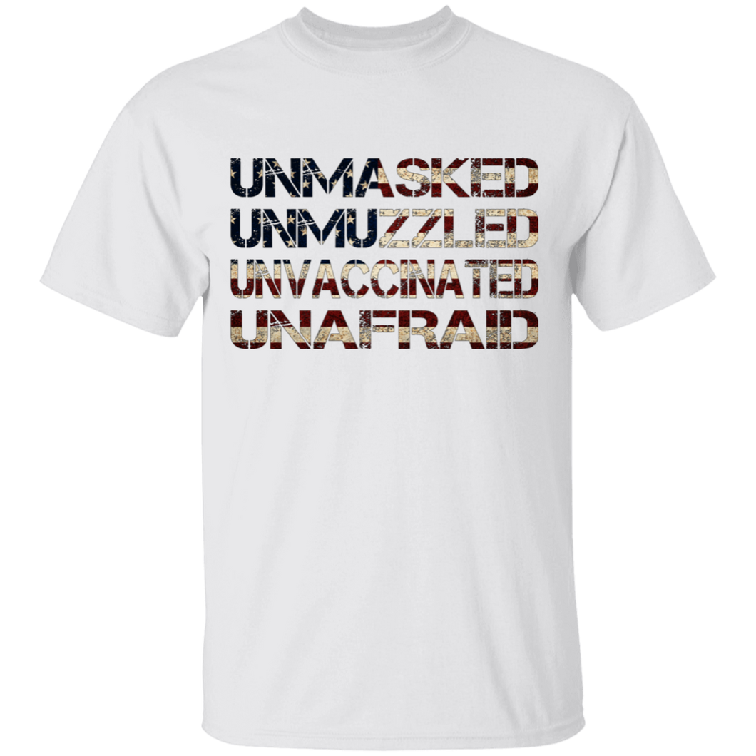 Unmasked, Unmuzzled, Unvaccinated, Unafraid Apparel (RTL)