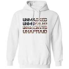 Load image into Gallery viewer, Unmasked, Unmuzzled, Unvaccinated, Unafraid Apparel (RTL)