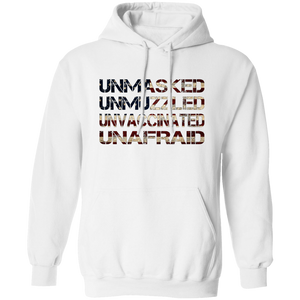 Unmasked, Unmuzzled, Unvaccinated, Unafraid Apparel (RTL)