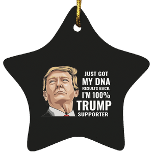 100% DNA 45th Supporter Christmas Ornament