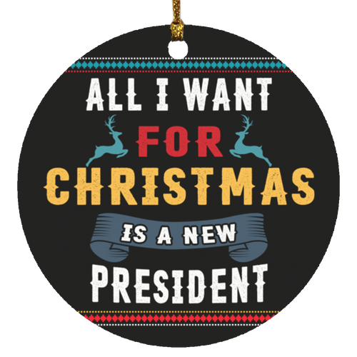 All I Want Christmas Ornament 3