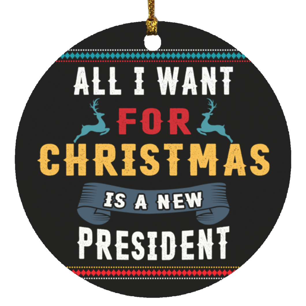 All I Want Christmas Ornament 3