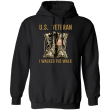 Load image into Gallery viewer, Veteran I Walked The Walk Apparel