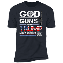 Load image into Gallery viewer, GOD Guns and Trump MAGA T-Shirt