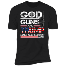 Load image into Gallery viewer, GOD Guns and Trump MAGA T-Shirt