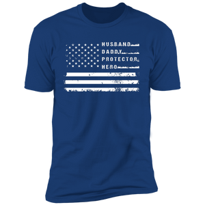 Dad USA Flag Patriotic T-shirt