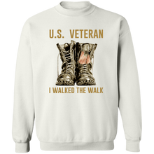 Load image into Gallery viewer, Veteran I Walked The Walk Apparel