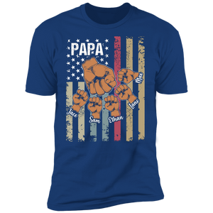 Personalized Papa T-shirt