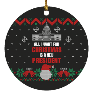 All I want for Christmas Ornament 1