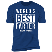 Load image into Gallery viewer, World&#39;s Best Farter I Mean Father T-shirt