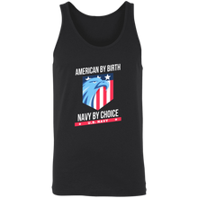 Load image into Gallery viewer, American By Birth Navy By Choice Apparel