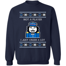Load image into Gallery viewer, I Just Crush A Lot Ugly Christmas Sweatshirt