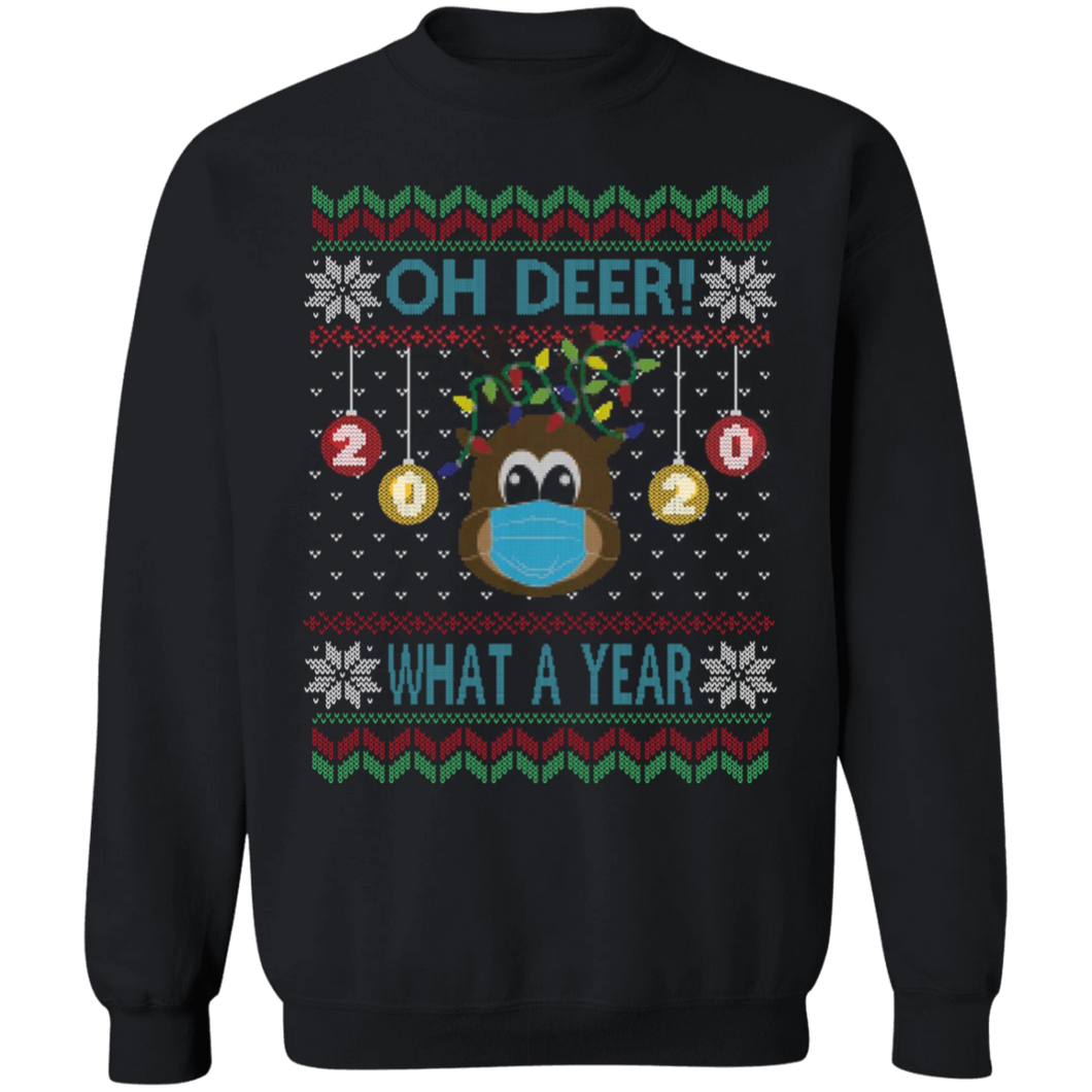 Oh Deer What a Year Sweatshirt