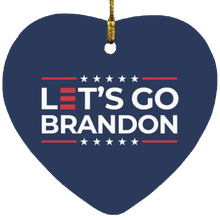 Load image into Gallery viewer, Let&#39;s Go Brandon Holiday Ornament