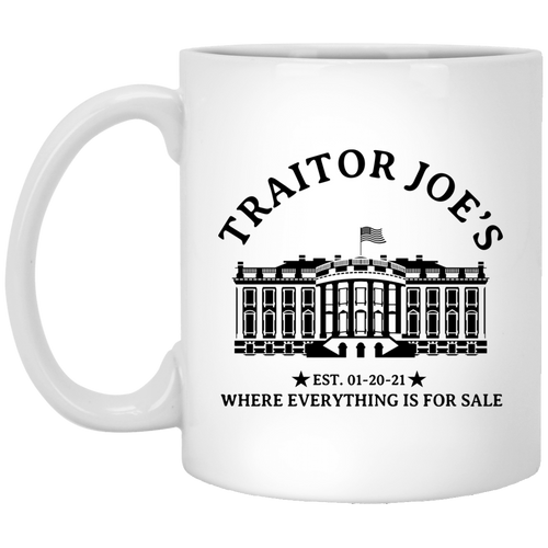 Traitor Joe 11 oz. White Mug