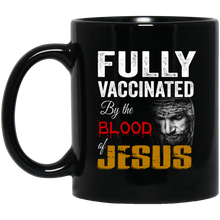 Load image into Gallery viewer, Fully Vaccinated v1 11 oz. Black Mug