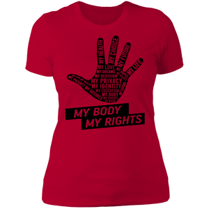 My Body My Rights Boyfriend T-shirt