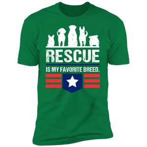 Rescue Is My Favorite Breed T-Shirt