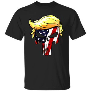 Trump Punisher Full-Color American Flag - Apparel