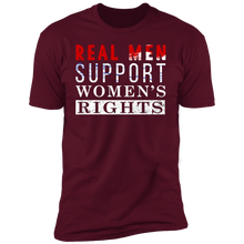 Load image into Gallery viewer, Real Men Support Women&#39;s Rights T-shirt