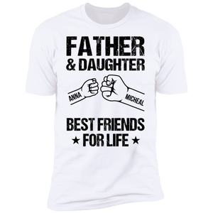 Father & Daughter Personalized T-shirt
