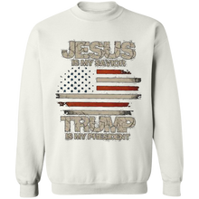 Load image into Gallery viewer, Jesus Is My Savior Trump Is My President Apparel