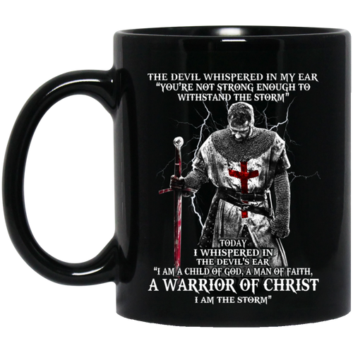 Child of God, Warrior Of Christ 11 oz. Mug