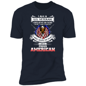 US Veteran - Proud American T-Shirt