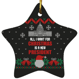 All I want for Christmas Ornament 1