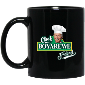 Chef Boyarewe 11 oz. Black Mug