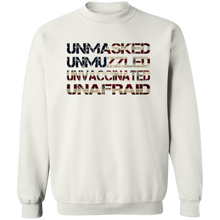 Load image into Gallery viewer, Unmasked, Unmuzzled, Unvaccinated, Unafraid Apparel (RTL)