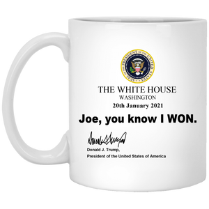 Respect The Look - You Know I Won Mug