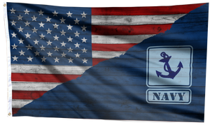 US Navy American Flag