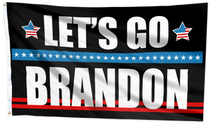 Let's Go Brandon Honor Stripes Flag