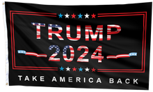 Load image into Gallery viewer, Trump 2024 Take America Back Flag