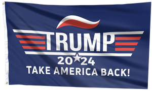 TRUMP 20✯24 Take America Back Flag