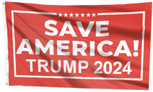 Load image into Gallery viewer, Save America Trump 2024 Red Flag