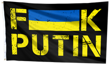 Load image into Gallery viewer, FK PUTIN UKRAINE FLAG