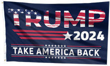 Load image into Gallery viewer, TRUMP 2024 American Flag
