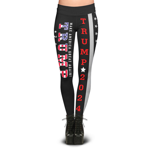 Pre-Release Limited Edition Make America Great Again Trump 2024 - Sublimation Leggings