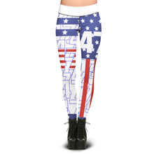 Load image into Gallery viewer, Pre-Release Limited Edition 47 American Flag - Sublimation Leggings