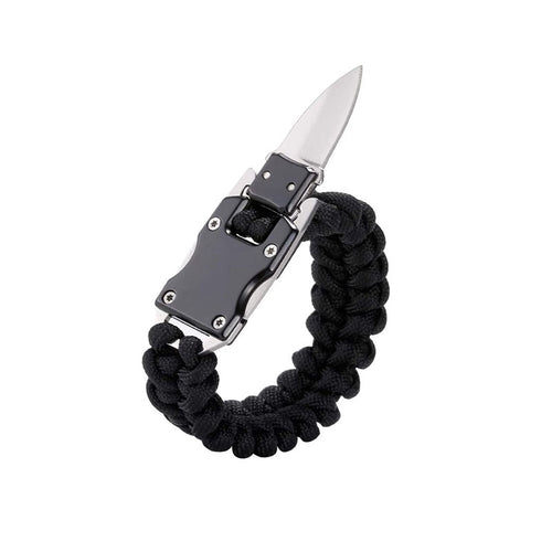 5 in 1 Outdoor Camping Adjustable Paracord Survival Bracelet for Outdoor