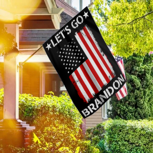 Let's Go Brandon USA House Flag