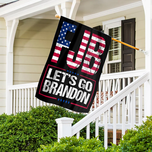 USA FJB - Let's Go Brandon House Flag